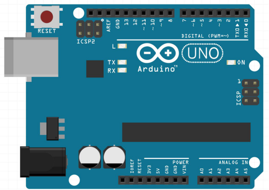 Arduino UNO开发板引脚示意图